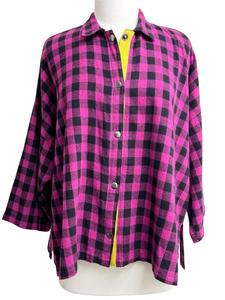 Gerties FLANNEL BIG CHECK BLOUSE