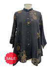 Yasuko BUTTON BLOUSE - Originally $129