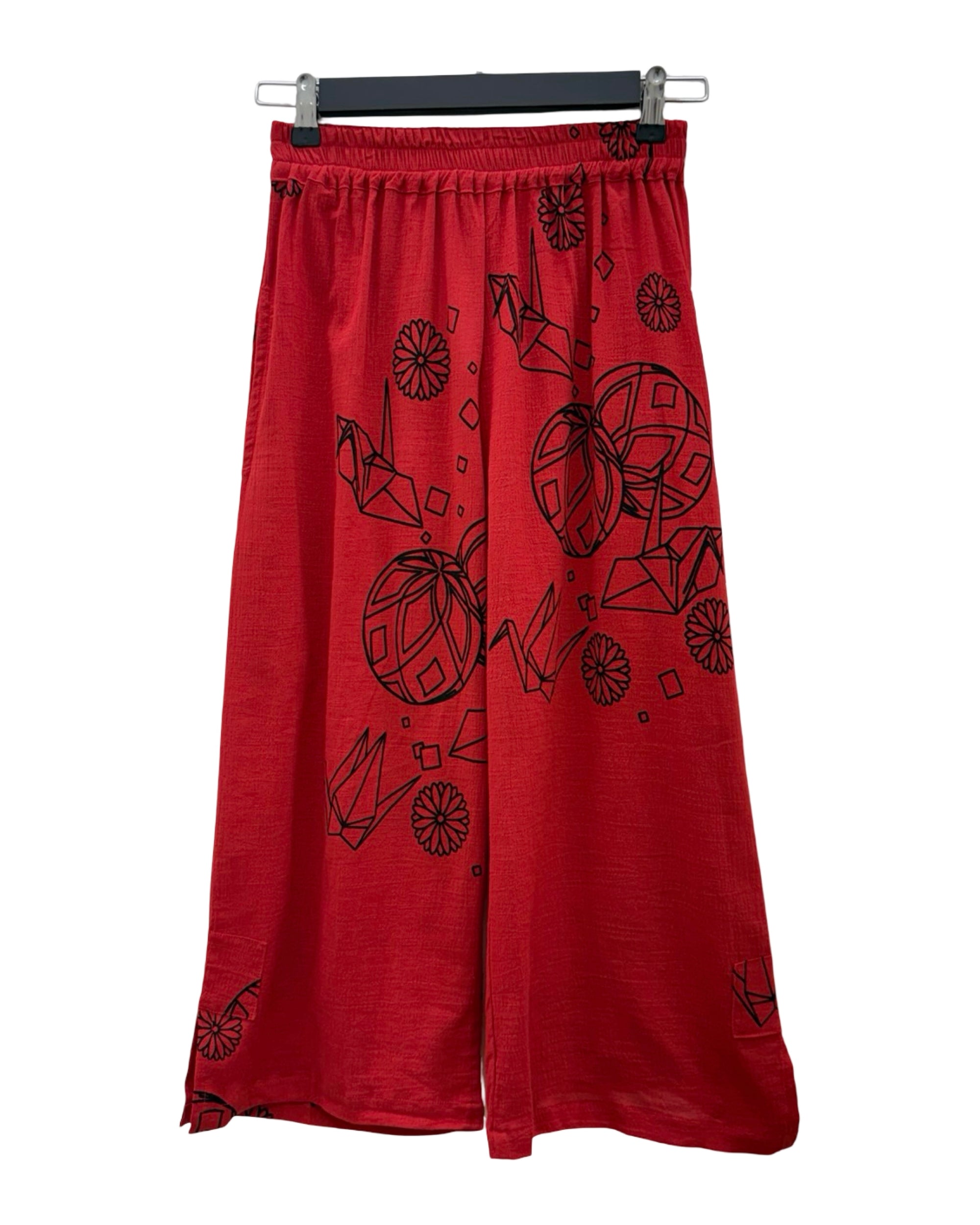 Yasuko CROP PRINT PANT