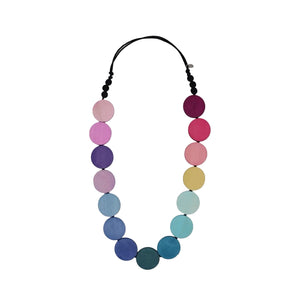 Sylca WOOD RAINBOW NECKLACE