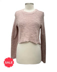 Cut Loose CURVE CROP SWEATER - ORIGINALLY $119