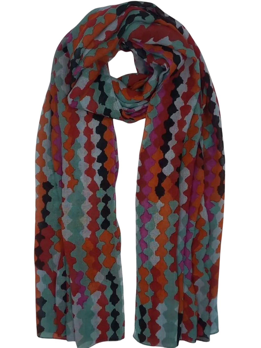 Vivante by VSA ABSTRACT DOT SCARF