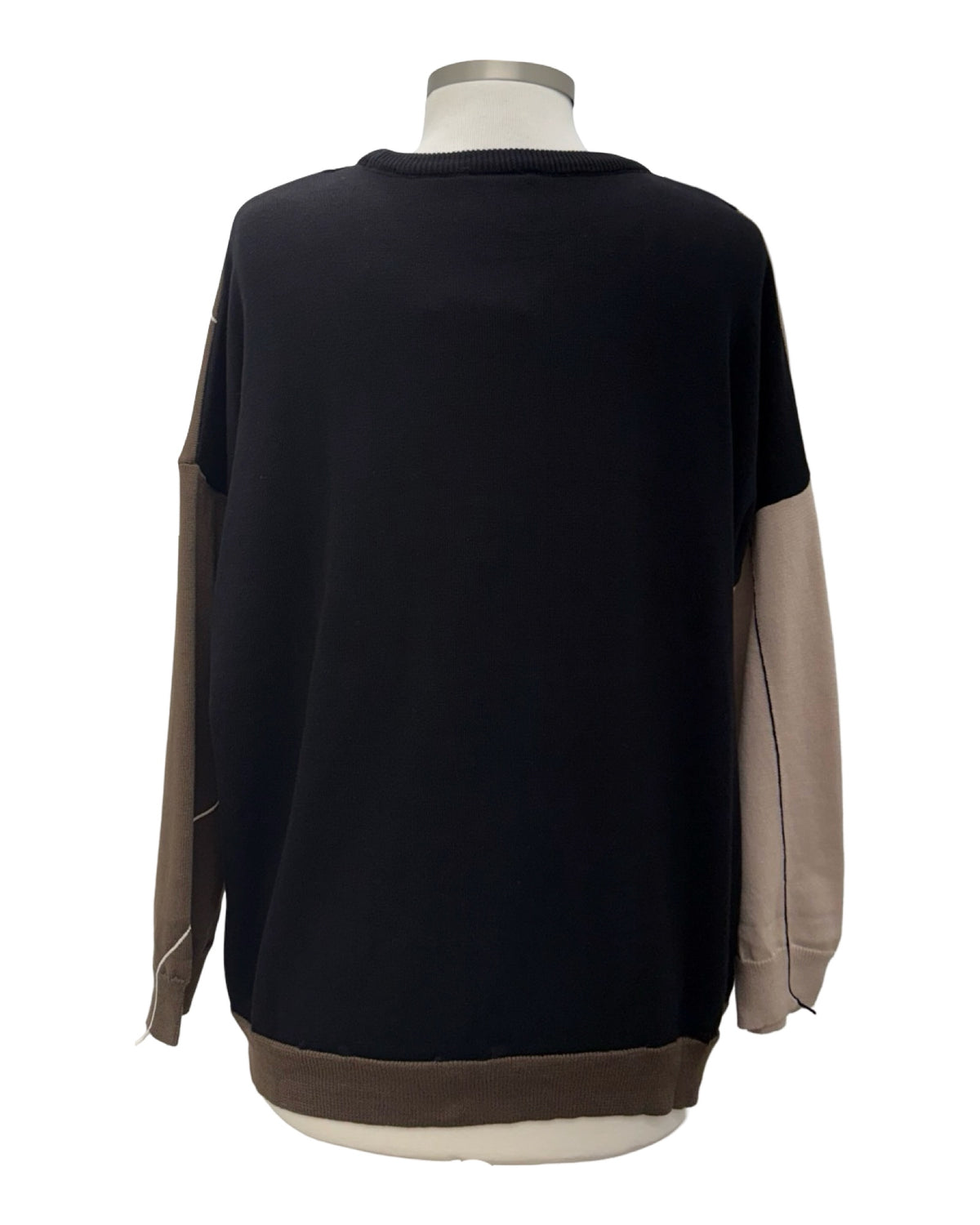 mSquare LONG SLEEVE CREW SWEATER