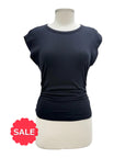 Michael Stars CREW CAP SLEEVE RIBBED TEE - Originally $79