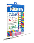 ooly PAINTOLOGY ACRYLIC PAINT SET OF 12 COLORS