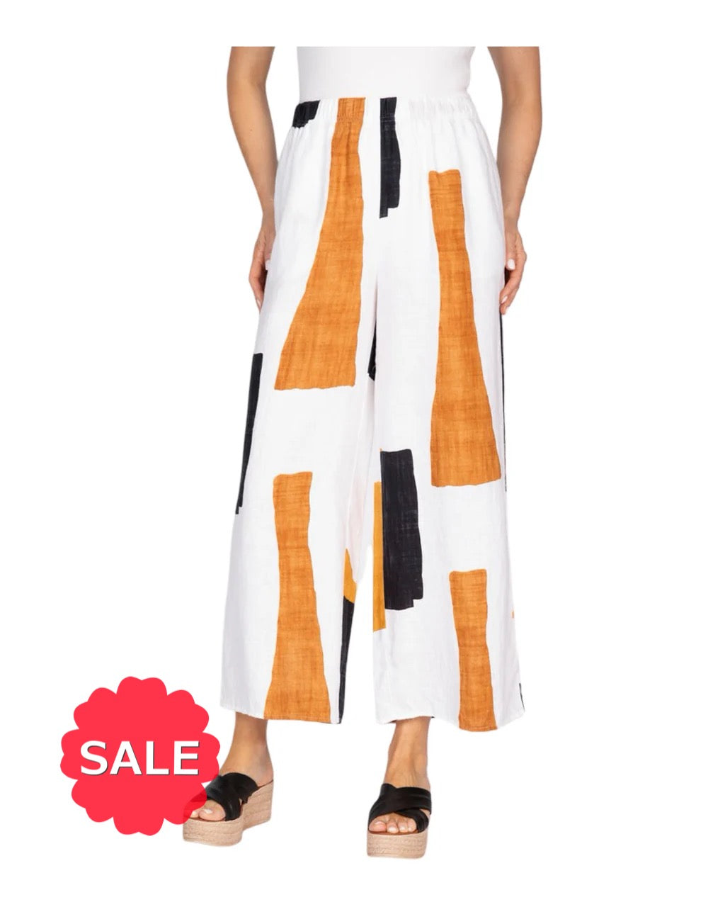 Olivia by Habitat LINEN COLORBLOCK FLOOD - Originally $139