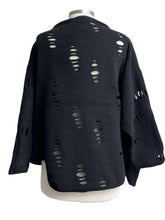 Load image into Gallery viewer, Urban by Alembika DISTRESS RIFT SWEATER
