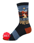 Socksmith MENS ENJOY THE VIEW SOCK - Originally $21 🔵