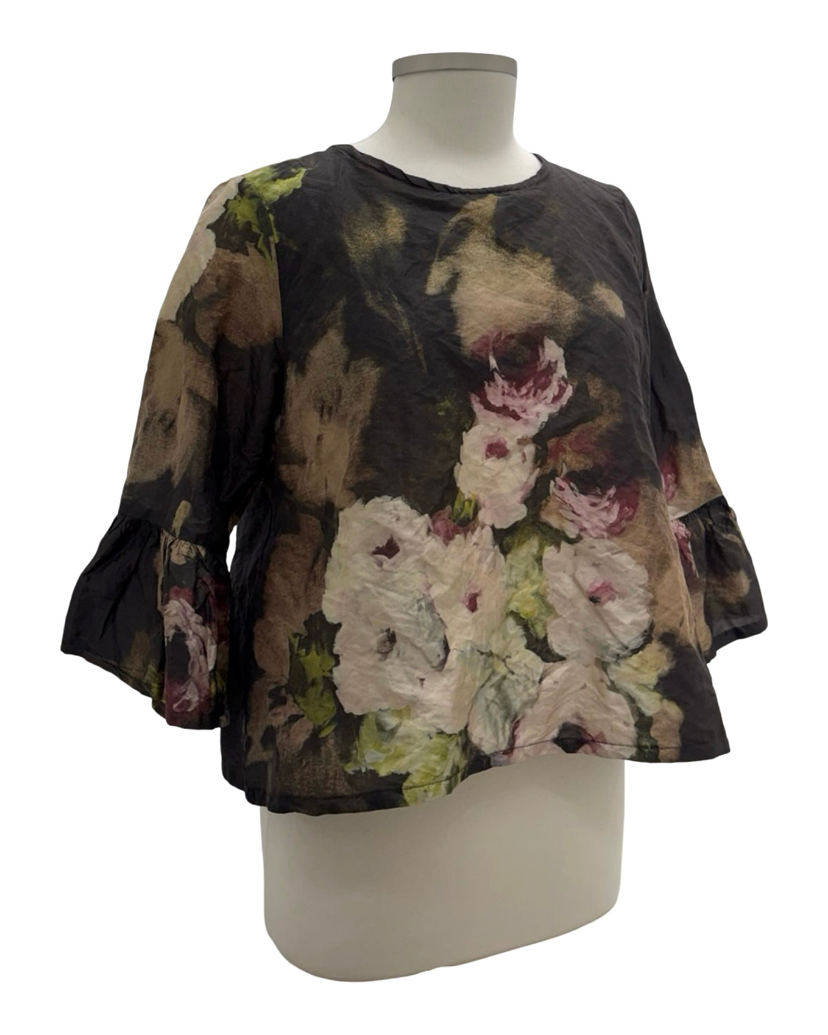 Bryn Walker TAFFETA BELL SLEEVE BLOUSE FRANCINE