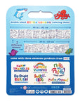 ooly COLOR-A-LONG OCEAN FOLDOUT COLORING BOOK