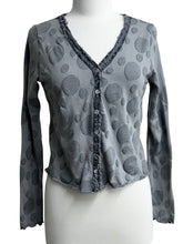 Load image into Gallery viewer, Cut Loose DOT CROP CARDI
