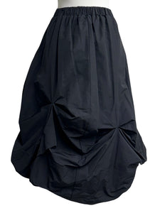 Ozai N Ku TUCK TAFFETA SKIRT