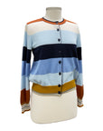 IVKO JACQUARD CARDI SWEATER