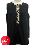 Alembika PRINT PLACKET TANK - Originally $165 🔵