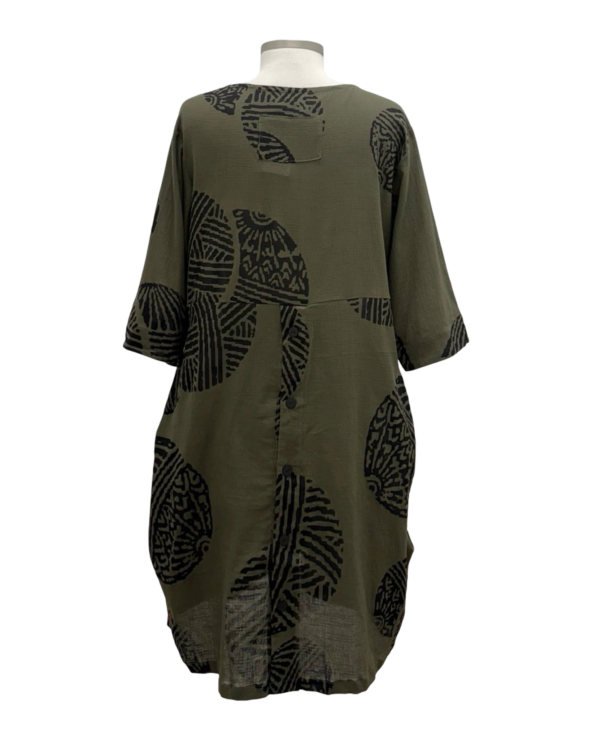Yasuko ELBOW SLEEVE DRESS