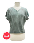 Cynthia Ashby SHORT SLEEVE PAINTED TEE TRACY - Originally $189