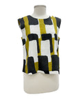 Foil PRINT LINEN TANK