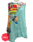 Moonlight POCKET CRINKLE TUNIC - Originally $99