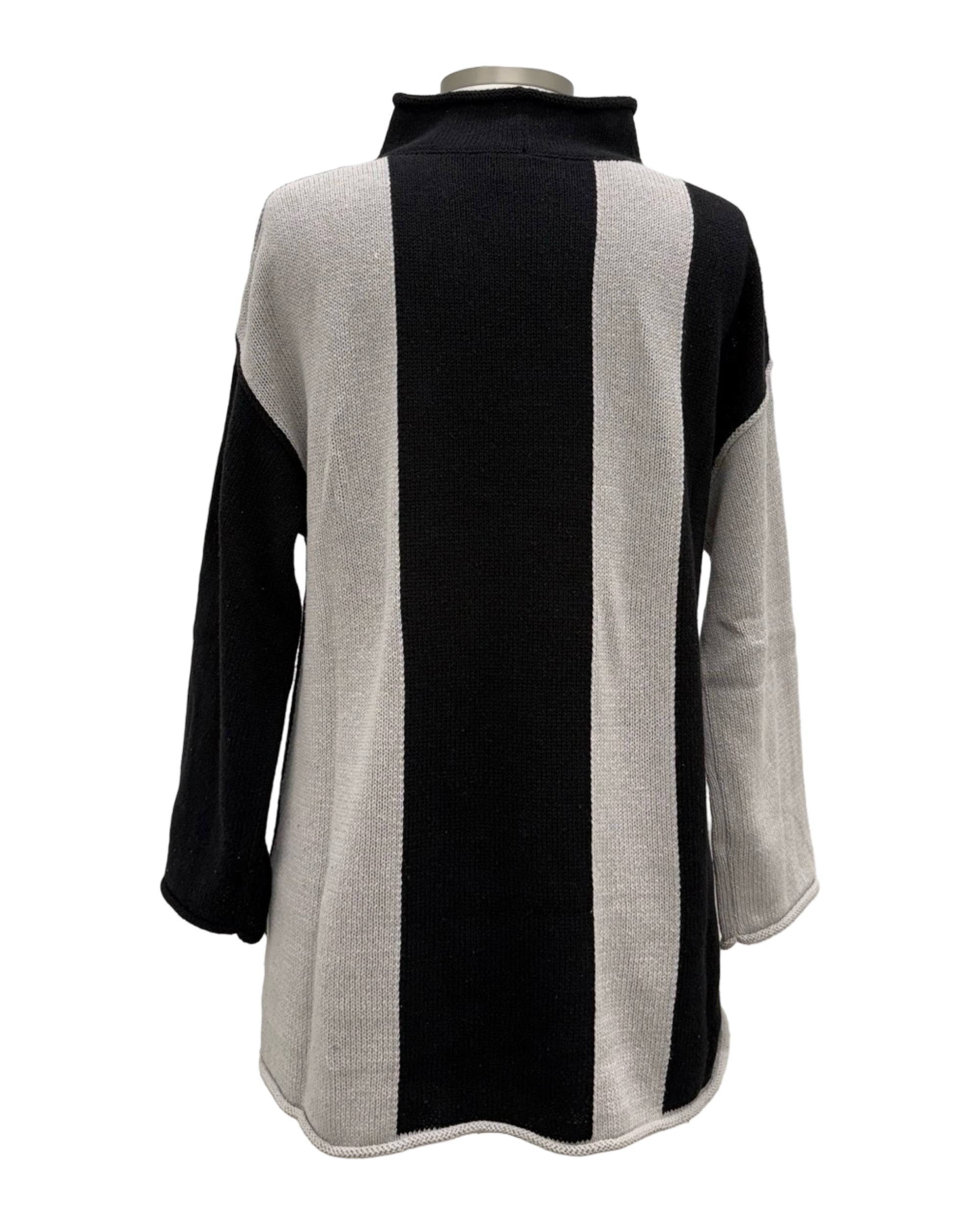 Olivia by Habitat VERTICAL PANEL TUNIC SWEATER
