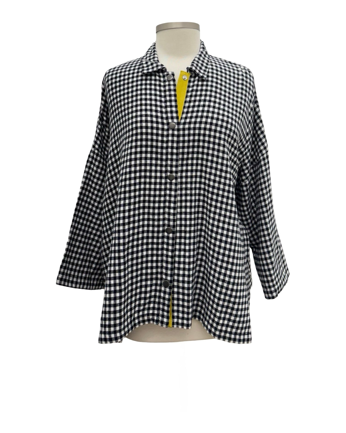 Eleven Stitch by Gerties FLANNEL BIG SHIRT SMALL CHECK