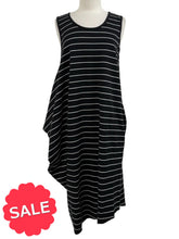 Load image into Gallery viewer, Planet STRIPE WATERFALL TANK DRESS - Originally $269
