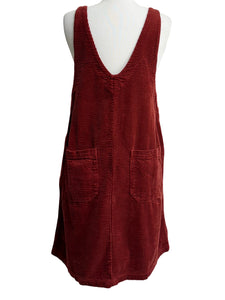 Cut Loose CORD DRESS OVERALL