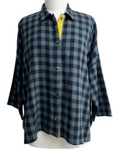 Load image into Gallery viewer, Gerties FLANNEL BIG CHECK BLOUSE
