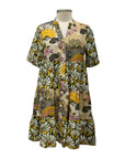 Shana SHORT SLEEVE TIER DRESS