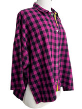 Load image into Gallery viewer, Gerties FLANNEL BIG CHECK BLOUSE
