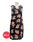 Foil PRINT TANK DRESS LINEN - Originally $149