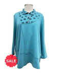 Fenini FLEECE COLLAR TUNIC - Originally $145