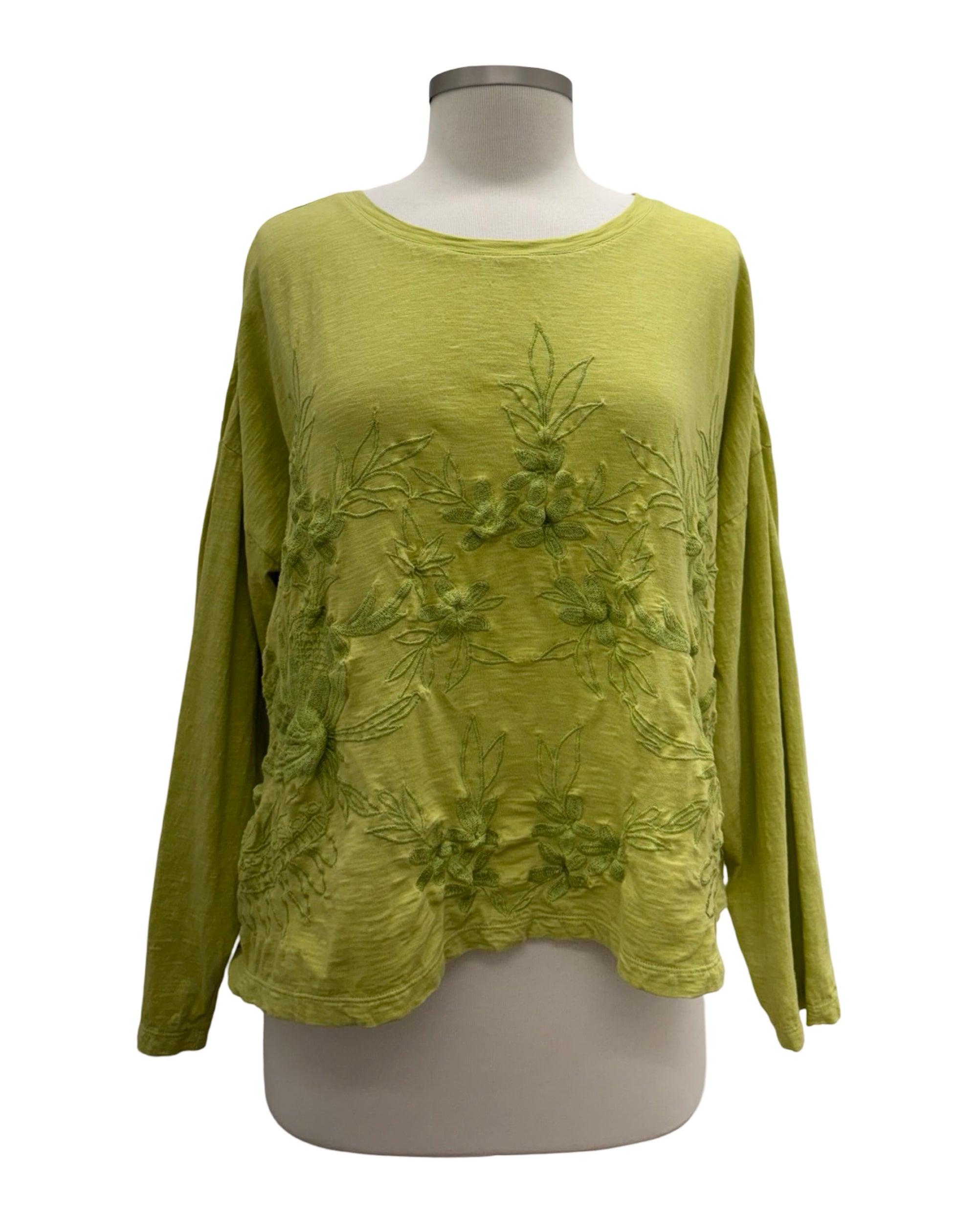 Krista Larson CROP THREAD TEE