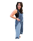 Cynthia Ashby TWO TONE OVERALL