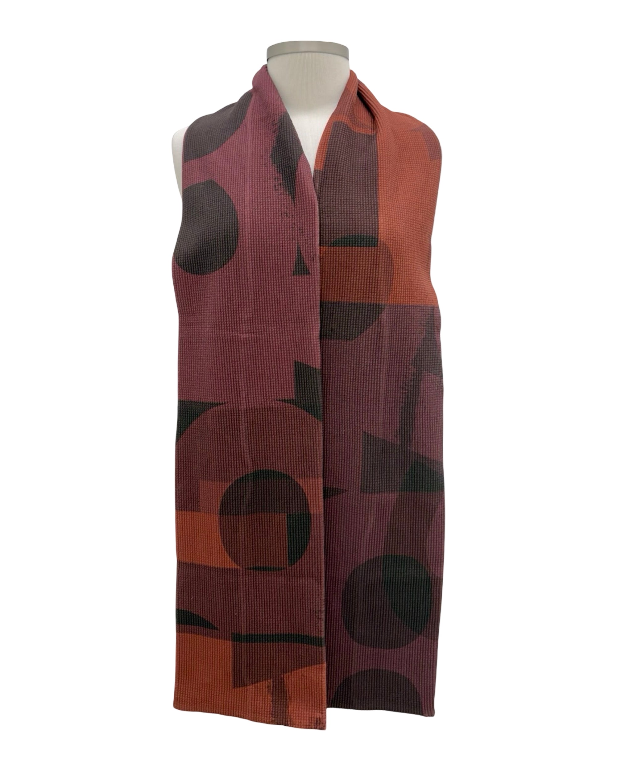Andrea Geer WAFFLE SCARF