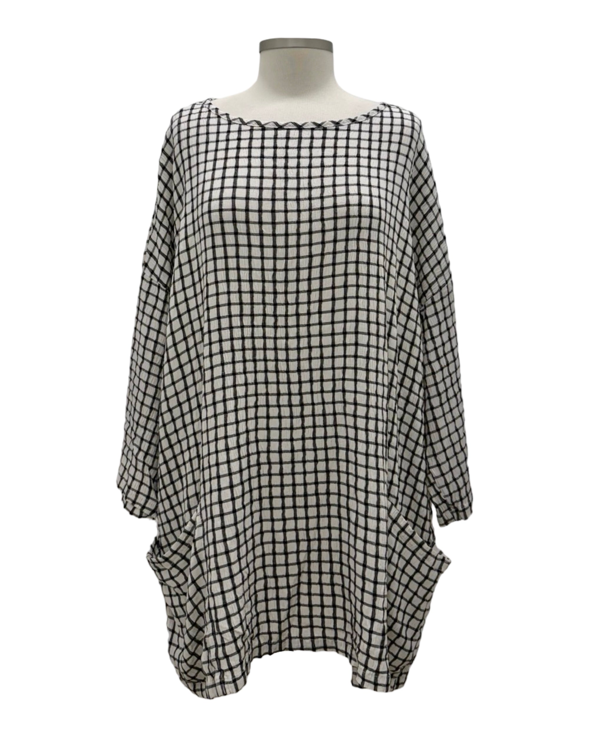 Cut Loose PLAID ONE SIZE TUNIC
