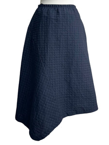 Porto HERRINGBONE ASYMETRICAL SKIRT