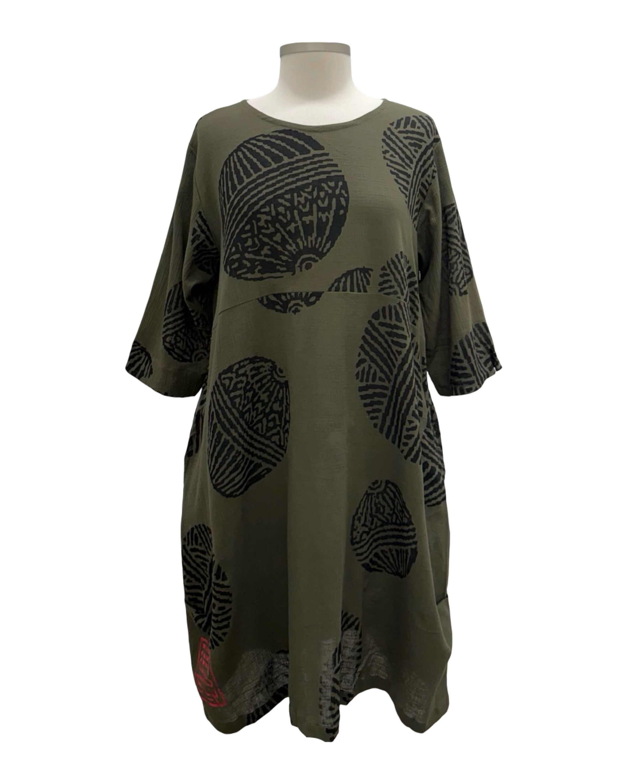 Yasuko ELBOW SLEEVE DRESS
