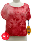 Oh My Gauze SHORT SLEEVE CROSSBACK TOP - Originally $59