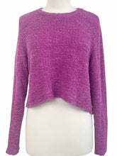 Load image into Gallery viewer, Cut Loose TEXTURE KNIT CROP SWEATER
