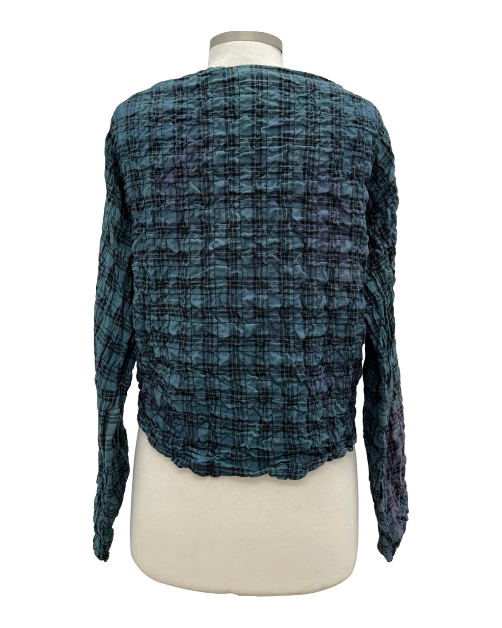 Cynthia Ashby PLAID TOPPER
