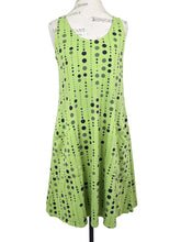 Load image into Gallery viewer, Prairie Cotton DOT 2 POCKET TANK DRESS
