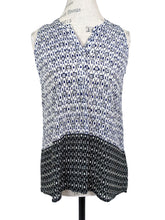 Load image into Gallery viewer, Caite SLEEVELESS BLOUSE PRINT
