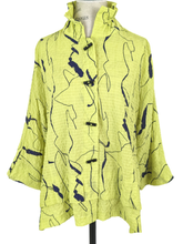 Load image into Gallery viewer, Moonlight ABSTRACT SQUIGGLE BLOUSE

