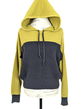 Load image into Gallery viewer, Planet WAFFLE HOODIE TWO TONE SWEATER

