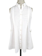Load image into Gallery viewer, Tulip LONG COLLAR TANK BLOUSE
