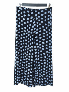 Fenini FLAT FRONT CROP DOT PANT