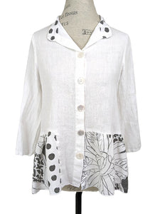 Fenini MIX PATCH SHIRT