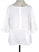 Load image into Gallery viewer, Chalet LINEN 2 POCKET SEAM BLOUSE-Originally $149
