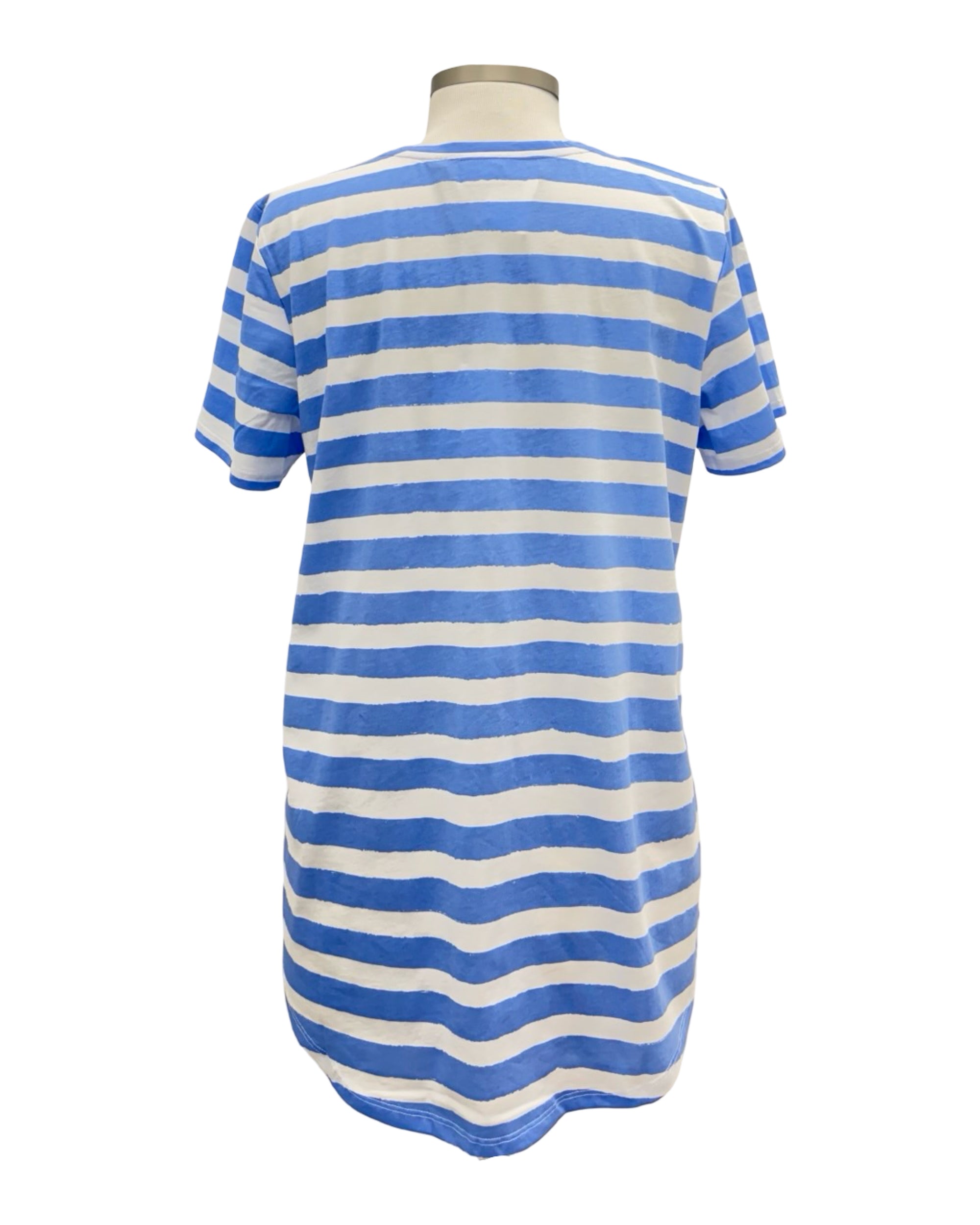 Foil SHORT SLEEVE STRIPE CREW