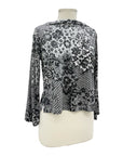 Bryn Walker LACE PRINT JERSEY LONG SLEEVE SHIRT